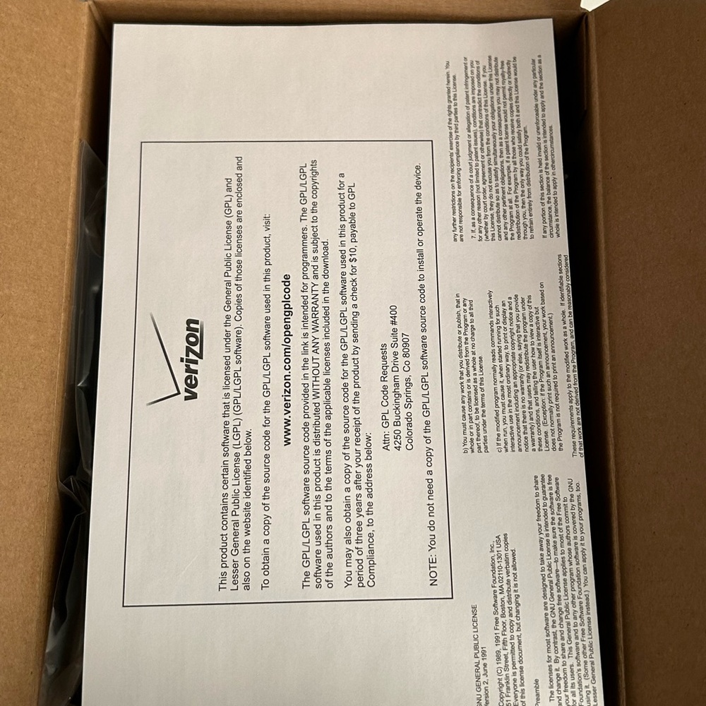 Brand New, Verizon Wireless DSL Gateway AGT784WNV - Picture 7 of 10